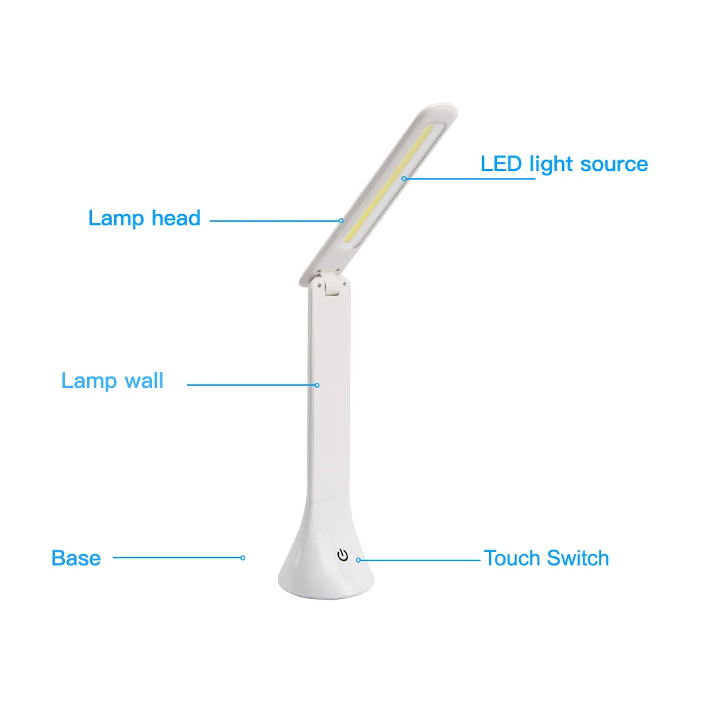 Горячая Распродажа настольная лампа USB светодиодный светильник для чтения яркий