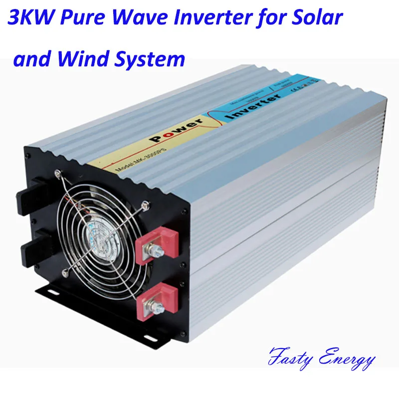 3000w Pure Sine Wave Inverter for Solar System Wind Generator system use,off grid single phase 24v 48v 96v 110v with charger
3000w Pure Sine Wave Inverter for Solar System Wind Generator system use,off grid single phase 24v 48v 96v 110v with charger