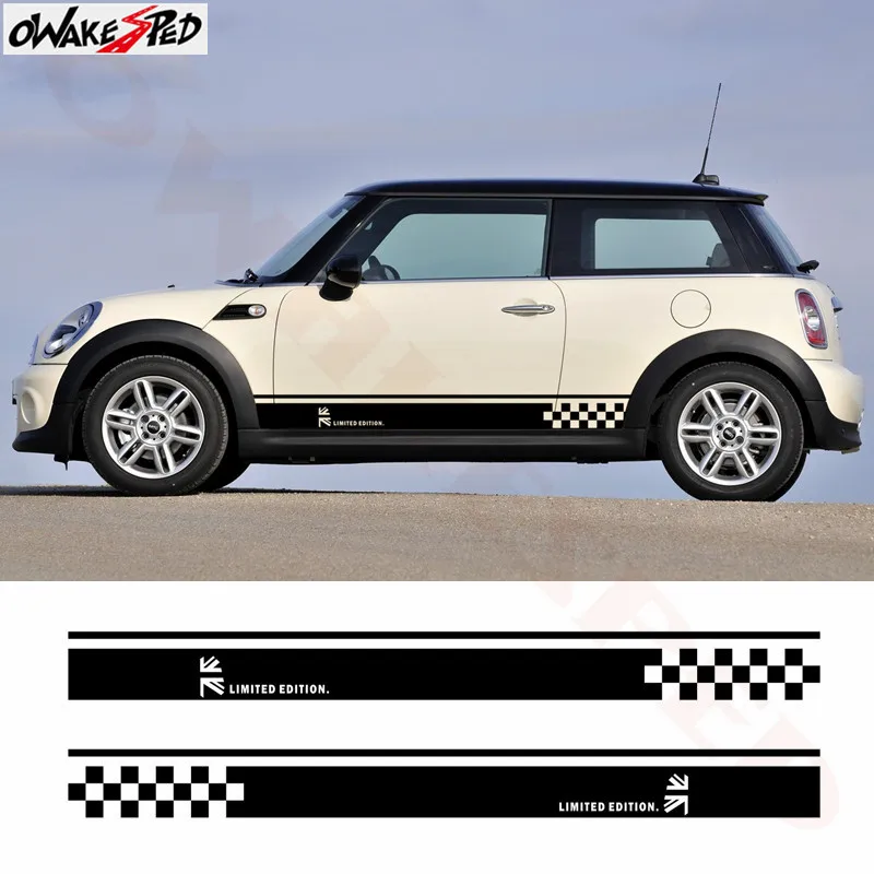 Limited Edition Stripes Union Jack Flag Door Skirt Decal Sticker For MINI Cooper R50 R52 R53 R56 R57 R59 F55 F56 F54 F60 R60 R61
Limited Edition Stripes Union Jack Flag Door Skirt Decal Sticker For MINI Cooper R50 R52 R53 R56 R57 R59 F55 F56 F54 F60 R60 R61