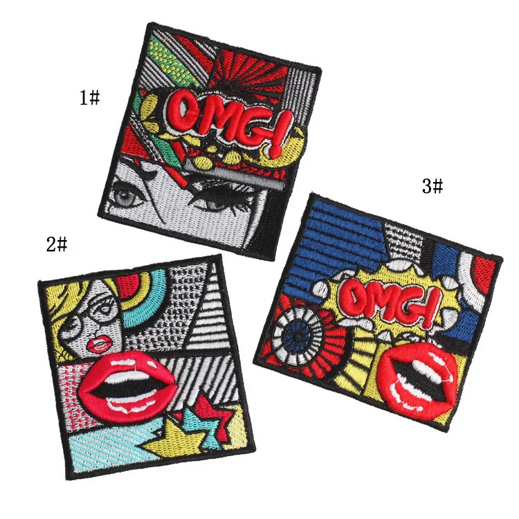 PGY 1PCS/Sew-On Punk Pattern Cartoon Lip print Three-dimensional Letter Chapter Embroidery Subsidize Clothing Back Pack Patches
PGY 1PCS/Sew-On Punk Pattern Cartoon Lip print Three-dimensional Letter Chapter Embroidery Subsidize Clothing Back Pack Patches