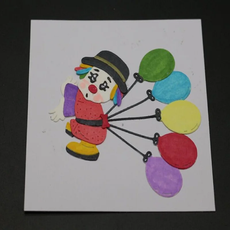Glita Creatif clown balloon metal cutting dies for DIY scrapbooking albulm photo decorative craft card making party decoration
Glita Creatif clown balloon metal cutting dies for DIY scrapbooking albulm photo decorative craft card making party decoration