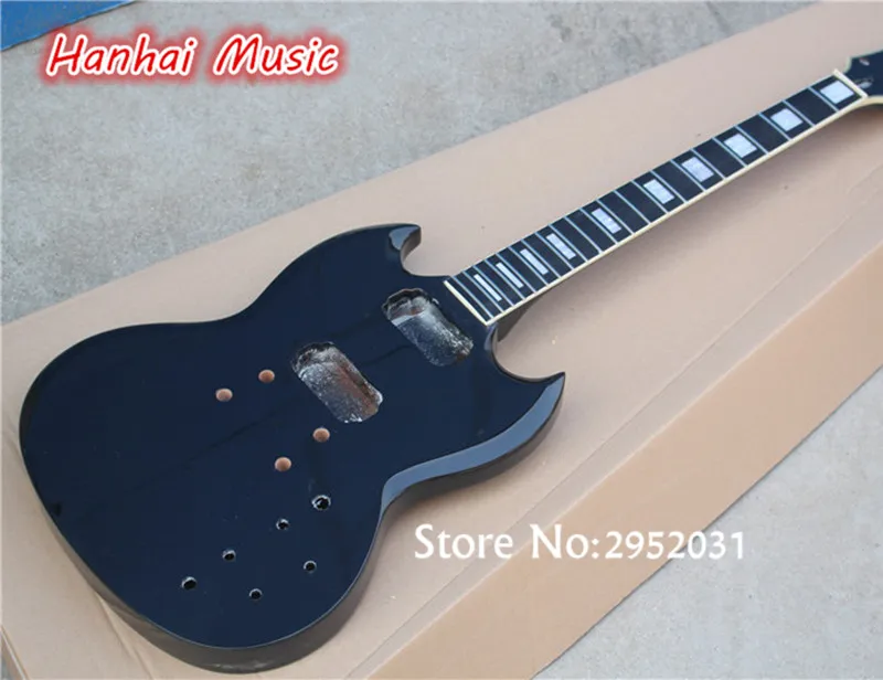Free Shipping-Semi-finished Guitar,Black Color,Mahogany Body,22 Frets,Abalone Fret Marks Inlay,can be Customized
Free Shipping-Semi-finished Guitar,Black Color,Mahogany Body,22 Frets,Abalone Fret Marks Inlay,can be Customized