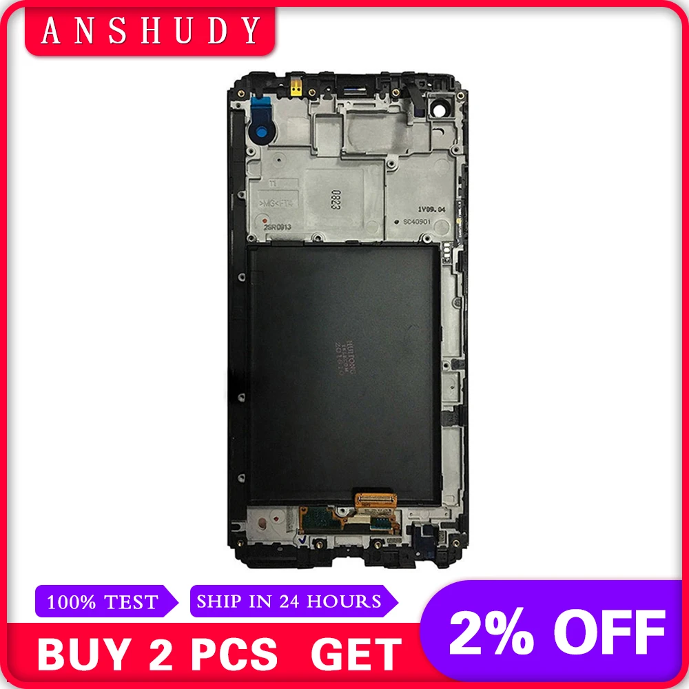 For LG V20 VS995 VS996 LS99 LCD Display Panel Screen Module + Touch Screen Digitizer Sensor Glass Assembly Frame
For LG V20 VS995 VS996 LS99 LCD Display Panel Screen Module + Touch Screen Digitizer Sensor Glass Assembly Frame