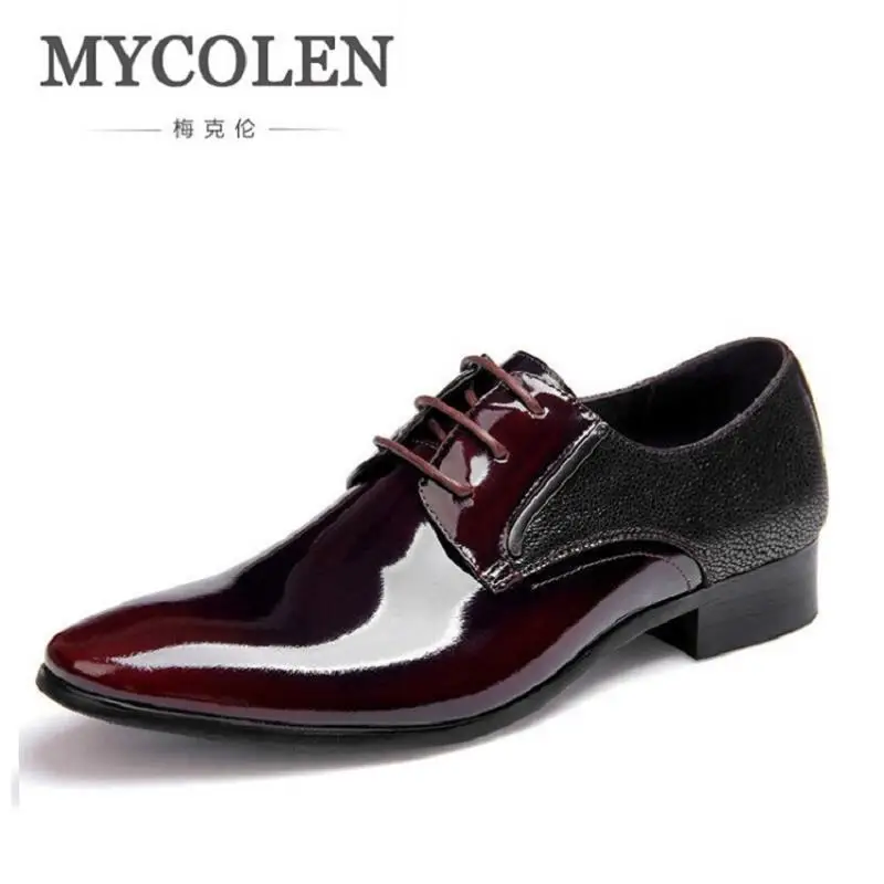 MYCOLEN Oxford Shoes For Men Office Shoes Patent Leather Business Dress Shoes Men Flats Zapatos Hombre Black Derby Shoes
MYCOLEN Oxford Shoes For Men Office Shoes Patent Leather Business Dress Shoes Men Flats Zapatos Hombre Black Derby Shoes