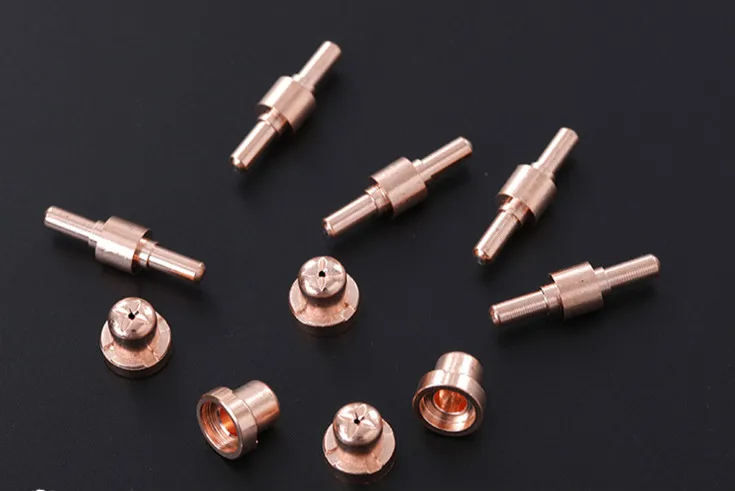 20pcs PT31 Electrode Nozzle Conductive Nozzle for Cutting Nozzle Fittings of LGK-40 Cutting Gun of Plasma Cutting Machine
20pcs PT31 Electrode Nozzle Conductive Nozzle for Cutting Nozzle Fittings of LGK-40 Cutting Gun of Plasma Cutting Machine