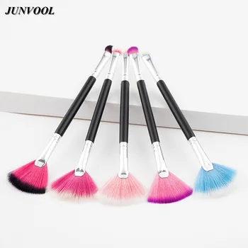 Cosmetic Small Fan Shaped Makeup Brush 5Pcs Double Ended Pro Foundation Eyeshadow Blending Highlighter Face Powder Brushes Tools
Cosmetic Small Fan Shaped Makeup Brush 5Pcs Double Ended Pro Foundation Eyeshadow Blending Highlighter Face Powder Brushes Tools