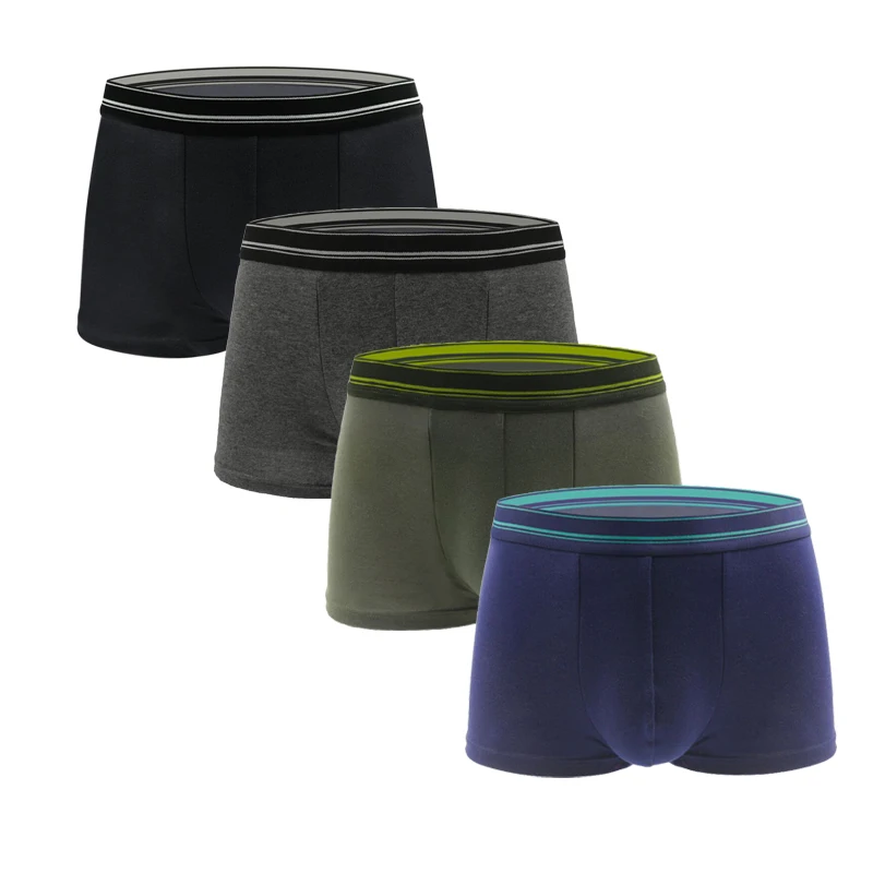4pcs/lot Men Underwear Boxer Cotton Man Big Short Breathable Solid Flexible Comfortable Shorts Boxers Male Underpants Lots
4pcs/lot Men Underwear Boxer Cotton Man Big Short Breathable Solid Flexible Comfortable Shorts Boxers Male Underpants Lots