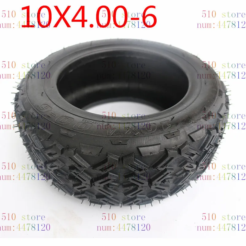 10-дюймовые вакуумные шины 10X4.00-6 10*4 00-6 бескамерные для снега плуг Go karts ATV