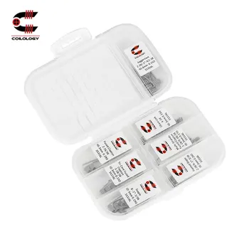 Original 42pcs Coilology Performance Coil 7-in-1 SS316L / Ni80 Coil for DIY Lovers Electronic Cigarettes Coil Building Parts
Original 42pcs Coilology Performance Coil 7-in-1 SS316L / Ni80 Coil for DIY Lovers Electronic Cigarettes Coil Building Parts