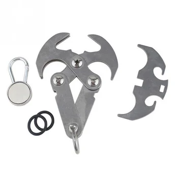 Multi-functional Novel Erformance Stainless Steel Survival Magnetic Folding Grappling Climbing Claw Gravity Hook Outdoor ToolS
Multi-functional Novel Erformance Stainless Steel Survival Magnetic Folding Grappling Climbing Claw Gravity Hook Outdoor ToolS