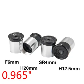 NEW 0.965" / 24.5mm Professional Astronomical Telescope Eyepiece SR4 F6mm H12.5mm H20mm Optics Monoculo Ocular Kit Filter Thread
NEW 0.965" / 24.5mm Professional Astronomical Telescope Eyepiece SR4 F6mm H12.5mm H20mm Optics Monoculo Ocular Kit Filter Thread