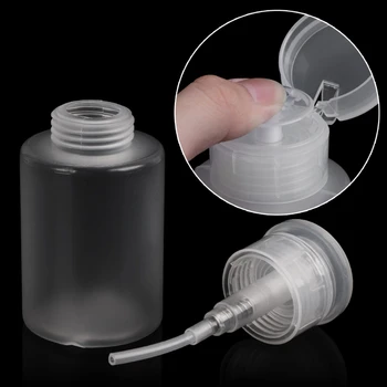 150ml Empty Pump Dispenser Skin Lotion Container Manicure Liquid Gel Polish Remover Makeup Remover Clean Bottle Nail Art Tool
150ml Empty Pump Dispenser Skin Lotion Container Manicure Liquid Gel Polish Remover Makeup Remover Clean Bottle Nail Art Tool
