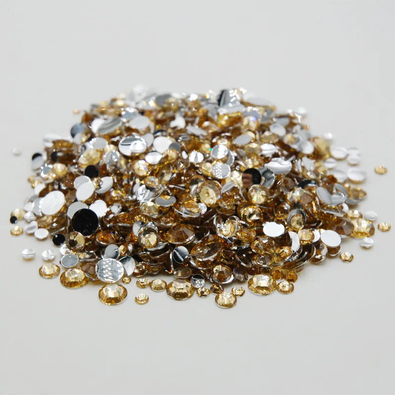 Apparel decoration Mixed Sizes Light Brown 3D Nail Art Decoration Flat back Strass Acrylic Glue On rhinestone For Clothing
Apparel decoration Mixed Sizes Light Brown 3D Nail Art Decoration Flat back Strass Acrylic Glue On rhinestone For Clothing