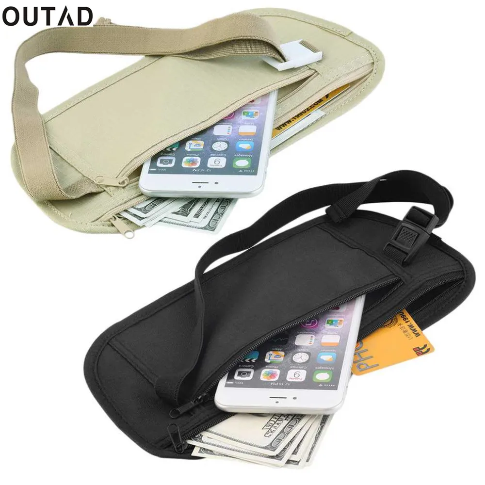 OUTAD Compact Cash Travel Passport Ticket Zipper Bag Safety Belt Pocket With Elastic Adjustable Strap Security Waist Belt Bag
OUTAD Compact Cash Travel Passport Ticket Zipper Bag Safety Belt Pocket With Elastic Adjustable Strap Security Waist Belt Bag