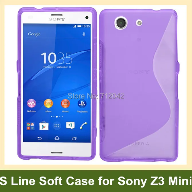 OEEKOI Fashion S Line Soft Gel Plastic TPU Cover Case for Sony Xperia Z3 Compact/Z3 Mini/M55w Free Shipping
OEEKOI Fashion S Line Soft Gel Plastic TPU Cover Case for Sony Xperia Z3 Compact/Z3 Mini/M55w Free Shipping