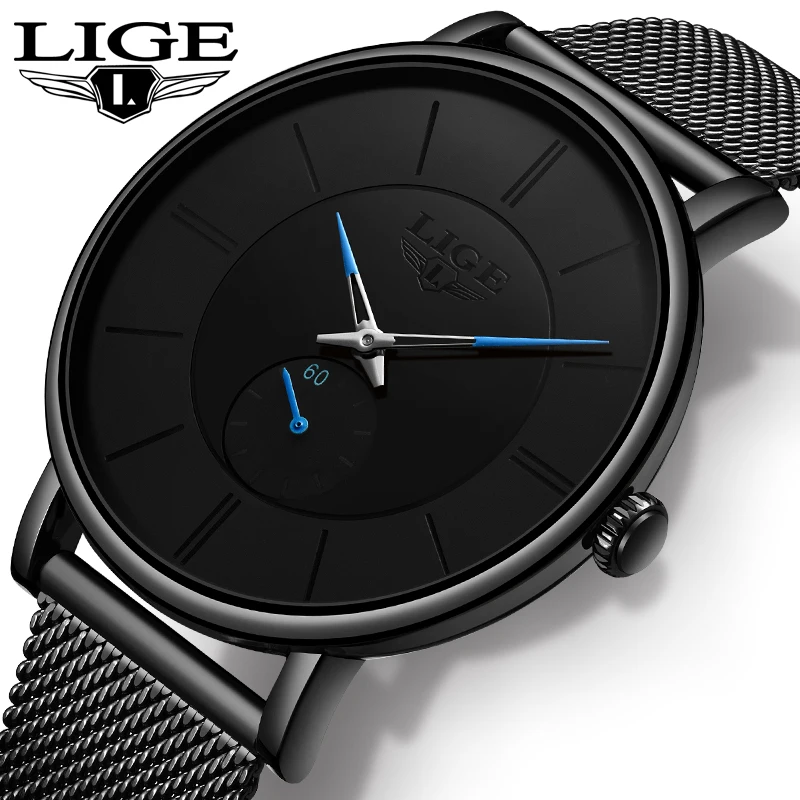 LIGE Watch Women And Men Watch Top Brand Luxury Famous Dress Fashion Watches Unisex Ultra Thin Wristwatch Relojes Para Hombre
LIGE Watch Women And Men Watch Top Brand Luxury Famous Dress Fashion Watches Unisex Ultra Thin Wristwatch Relojes Para Hombre