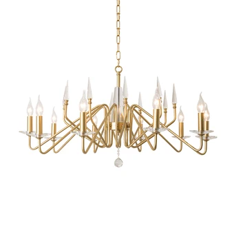 Modern Led Crystal Pendant Lamps Lighting Bedroom Living Room Lighting Interior Deco LOFT Metal Pendant Lights Kitchen Fixtures
Modern Led Crystal Pendant Lamps Lighting Bedroom Living Room Lighting Interior Deco LOFT Metal Pendant Lights Kitchen Fixtures