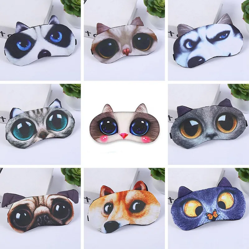 3D Dogs Cats Eye Face Mask 1 Pcs Lovely Cute Traveling Eyeshade Eye Cover Sleeping Masks Eyepatch Goggles
3D Dogs Cats Eye Face Mask 1 Pcs Lovely Cute Traveling Eyeshade Eye Cover Sleeping Masks Eyepatch Goggles