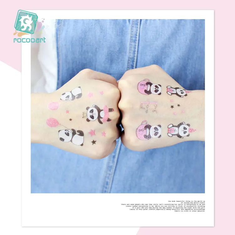 Rocooart 2019 New Year Cartoon Tattoo Stickers, Panda Lion Unicorn Design Temporary Waterproof Children Stickers.
Rocooart 2019 New Year Cartoon Tattoo Stickers, Panda Lion Unicorn Design Temporary Waterproof Children Stickers.