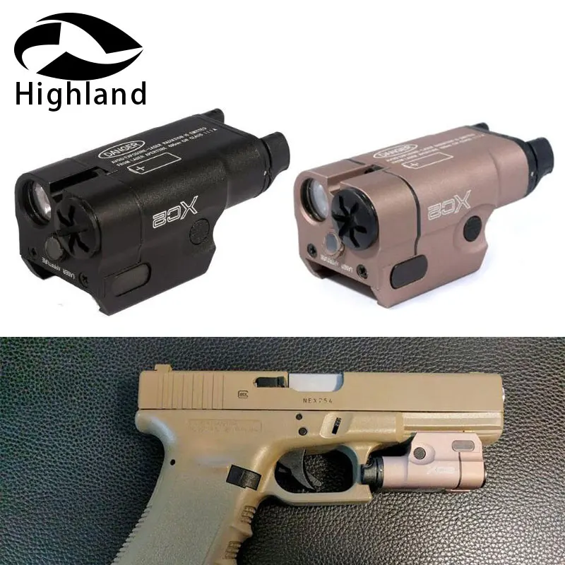 Hunting Glock XC2 Laser Light Compact Pistol Flashlight With Red Dot Laser Tactical 200 Lumens Airsoft Flashlight
Hunting Glock XC2 Laser Light Compact Pistol Flashlight With Red Dot Laser Tactical 200 Lumens Airsoft Flashlight