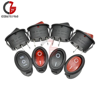 5Pcs 26x14mm KCD7 Oval Push Button Rocker Switch 6A 250V 10A 125V AC Toggle IO On-Off Car Boat Power Switch 2Pin 3Pin LED Light
5Pcs 26x14mm KCD7 Oval Push Button Rocker Switch 6A 250V 10A 125V AC Toggle IO On-Off Car Boat Power Switch 2Pin 3Pin LED Light