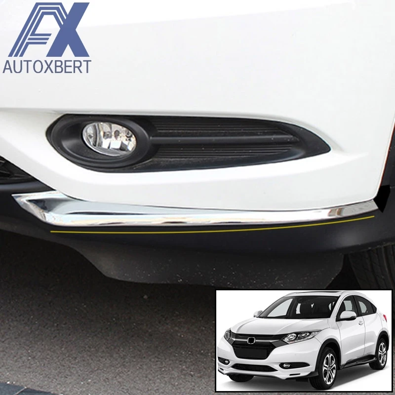 AX Chrome Front Corner Cover Trim Bumper Guard Molding Protector Bezel Frame Decoration For Honda HR-V Vezel HRV 2018 2017 2016
AX Chrome Front Corner Cover Trim Bumper Guard Molding Protector Bezel Frame Decoration For Honda HR-V Vezel HRV 2018 2017 2016