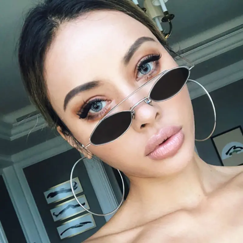 Small Slim Vintage Oval Sunglasses Women Brand Designer Retro Pink Red Yellow Tint Clear Lens Sun Glasses Shades
Small Slim Vintage Oval Sunglasses Women Brand Designer Retro Pink Red Yellow Tint Clear Lens Sun Glasses Shades