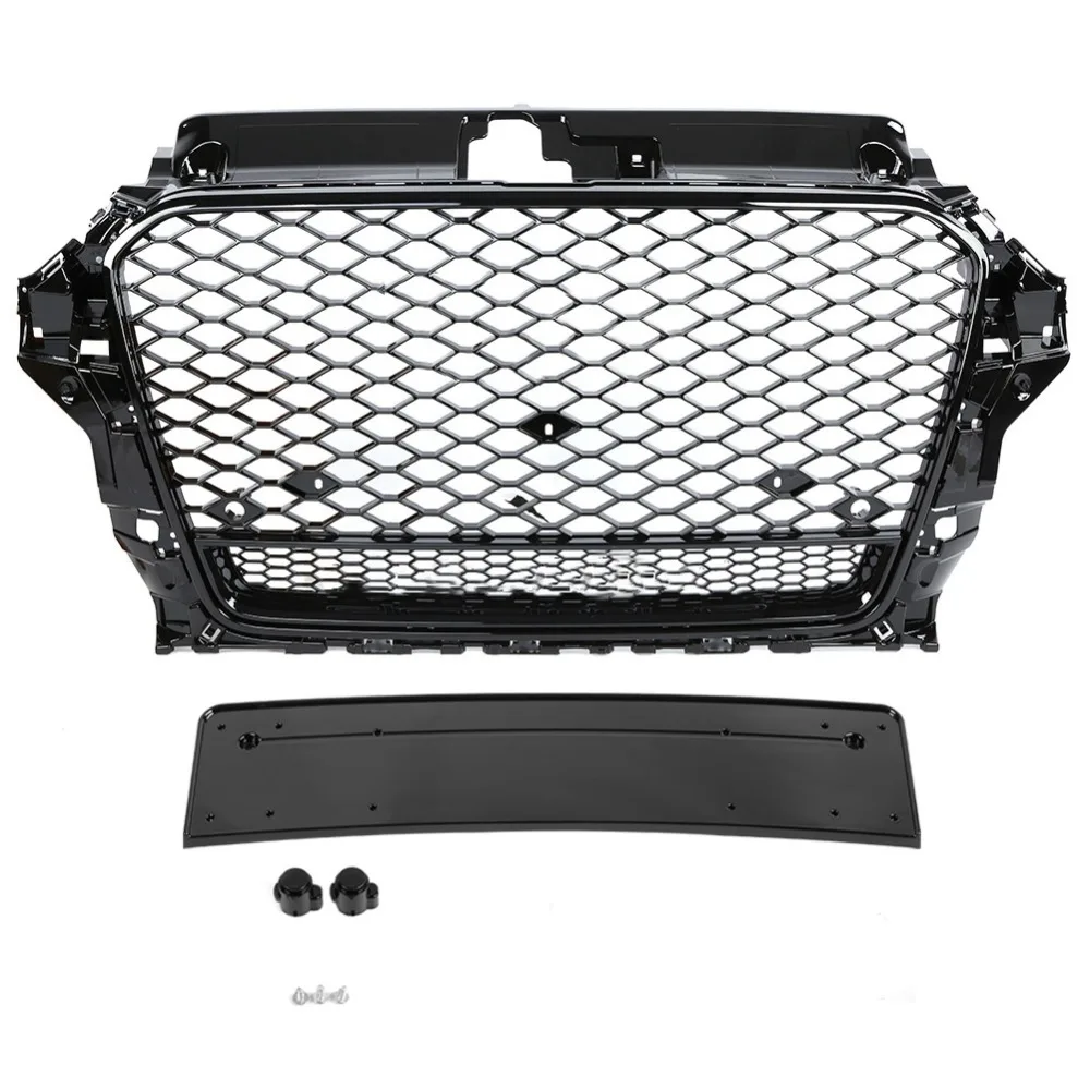 1set ABS Radiator Chrome Front Sport Hex Mesh Hood Grill Gloss Black for Audi A3 S3 8V 2013 2014 2015 2016 for RS3 Quattro Style
1set ABS Radiator Chrome Front Sport Hex Mesh Hood Grill Gloss Black for Audi A3 S3 8V 2013 2014 2015 2016 for RS3 Quattro Style