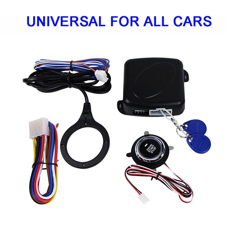 Car Auto Alarm Engine Star line Push Button Start Stop RFID Safe Lock Ignition Switch Keyless Entry Starter Anti-theft System
Car Auto Alarm Engine Star line Push Button Start Stop RFID Safe Lock Ignition Switch Keyless Entry Starter Anti-theft System