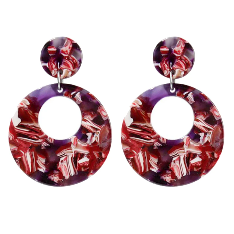Colorful Statement Bohemian Acrylic Resin Drop Dangle Earrings For Women Geometry Circle Tortoises Acetate Earring Jewelry Gifts
Colorful Statement Bohemian Acrylic Resin Drop Dangle Earrings For Women Geometry Circle Tortoises Acetate Earring Jewelry Gifts