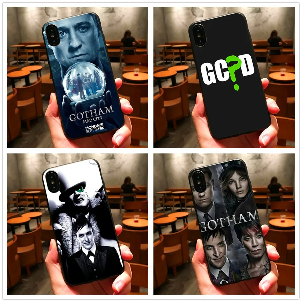 Tv Gotham soft TPU Silicone fundas coque cover for iphone 8 7 6 6s plus X XR XS XMAX 5 5S coque shell
Tv Gotham soft TPU Silicone fundas coque cover for iphone 8 7 6 6s plus X XR XS XMAX 5 5S coque shell