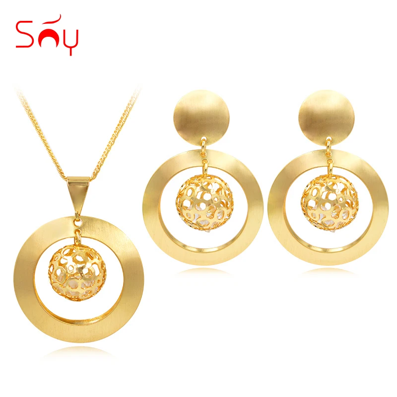 Sunny Jewelry Fashion Jewelry 2019 Dubai High Quality Jewelry Set Women Earrings Pendant Necklace Cubic Zirconia Round For Party
Sunny Jewelry Fashion Jewelry 2019 Dubai High Quality Jewelry Set Women Earrings Pendant Necklace Cubic Zirconia Round For Party