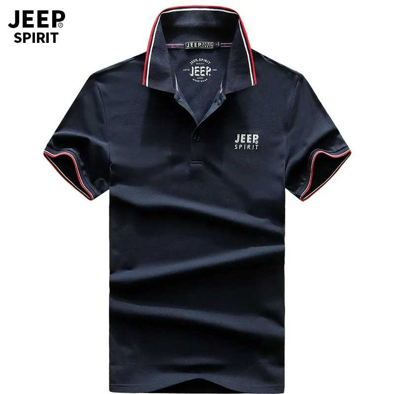 JEEP SPIRIT Brand Polo Men Summer Polo Shirt Men Cotton Solid Breathable Polos para hombre Casual Business Military Polo hombre
JEEP SPIRIT Brand Polo Men Summer Polo Shirt Men Cotton Solid Breathable Polos para hombre Casual Business Military Polo hombre