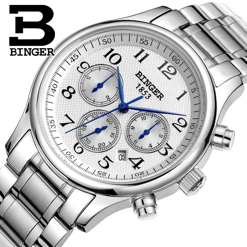 Switzerland Automatic Mechanical Men Watch Reloj Hombre Mens Watches Top Brand Luxury Military Sapphire Wrist Waterproof B6036
Switzerland Automatic Mechanical Men Watch Reloj Hombre Mens Watches Top Brand Luxury Military Sapphire Wrist Waterproof B6036