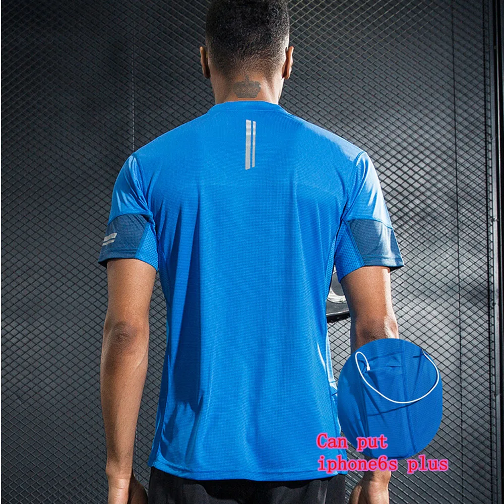 Professional Men's Sport Running Shirt Quick Dry Short Sleeve Basketball Soccer Training T Shirt Men Gym Clothing Sportswear
Professional Men's Sport Running Shirt Quick Dry Short Sleeve Basketball Soccer Training T Shirt Men Gym Clothing Sportswear