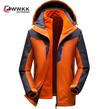 Couple WWKK Jacket Three-in-one Two-piece Suit Breathable Fishing Hiking Climber's Coat Anti-wrinkle Shrinkage Prevention
Couple WWKK Jacket Three-in-one Two-piece Suit Breathable Fishing Hiking Climber's Coat Anti-wrinkle Shrinkage Prevention