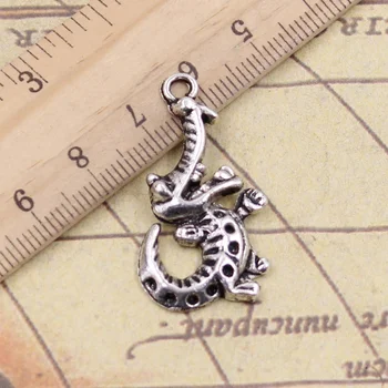 12pcs Charms Alligator Crocodile 34x18mm Antique Silver Color Pendants Making DIY Handmade Tibetan Finding Jewelry Bracelet
12pcs Charms Alligator Crocodile 34x18mm Antique Silver Color Pendants Making DIY Handmade Tibetan Finding Jewelry Bracelet