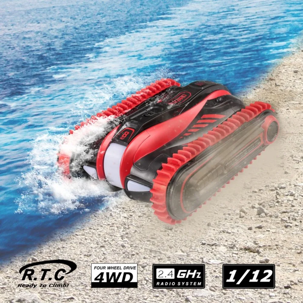 YED 1803 1:12 2.4GHz 10km/h Amphibious Stunt RC Car 360 Degrees Rotation Vehicle RC Car Toy for Kids Gift
YED 1803 1:12 2.4GHz 10km/h Amphibious Stunt RC Car 360 Degrees Rotation Vehicle RC Car Toy for Kids Gift