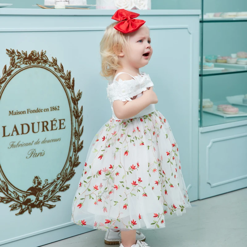 Baby little girl prom dresses strapless shoulder embroidery sexy long frock baby girl dresses party and wedding
Baby little girl prom dresses strapless shoulder embroidery sexy long frock baby girl dresses party and wedding