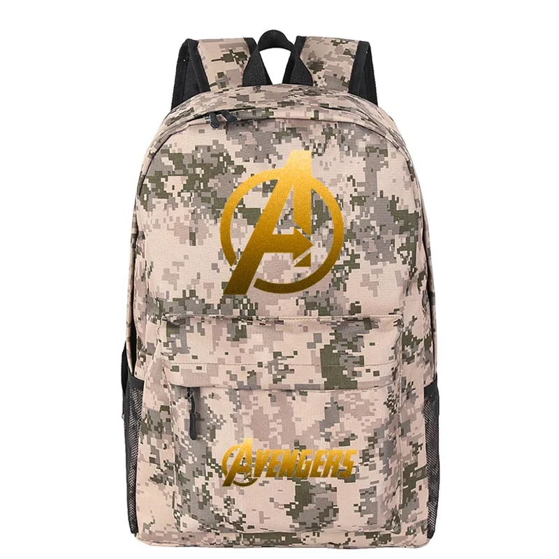 Marvel Hero Backpack New Designer Camouflage School BookBags Laptop Mochila Feminina Boys Girls Day Pack
Marvel Hero Backpack New Designer Camouflage School BookBags Laptop Mochila Feminina Boys Girls Day Pack