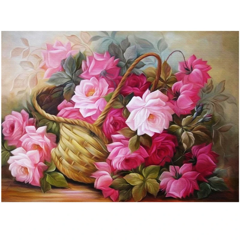 40*30cm Needlework Resin Diamond Embroidery Basket of Flowers Partial Diamond Painting Rhinestones Round Drill Mosaic Painting
40*30cm Needlework Resin Diamond Embroidery Basket of Flowers Partial Diamond Painting Rhinestones Round Drill Mosaic Painting