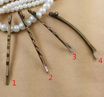 SEA MEW 55mm Length hairpin base antique bronze plated barrette hair clips blank settings 50 PCS
SEA MEW 55mm Length hairpin base antique bronze plated barrette hair clips blank settings 50 PCS