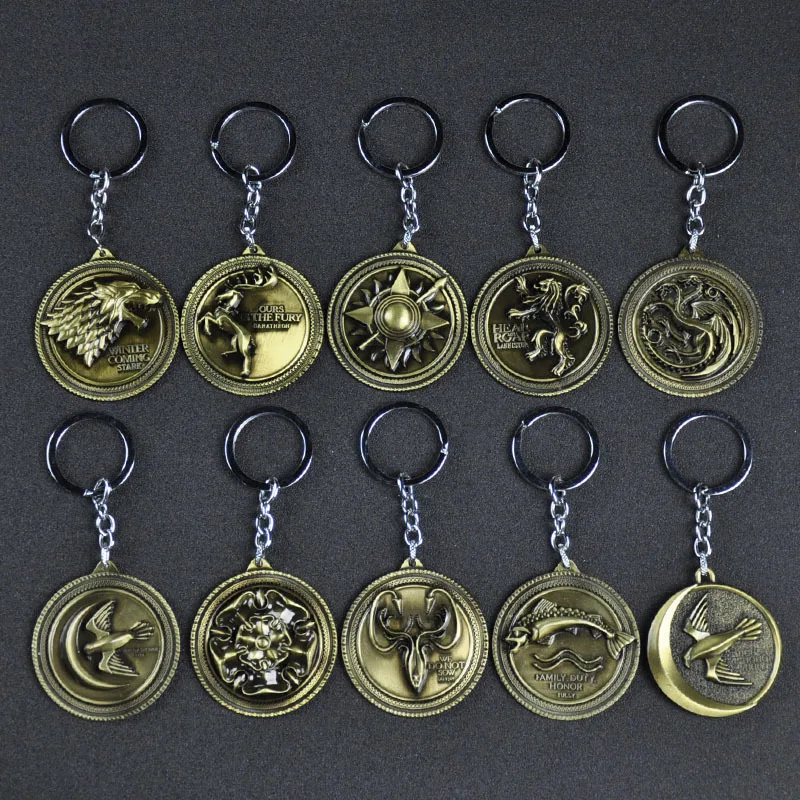 Movie Game of Thrones Iron Throne King Seat Family Badge Key buckle Model NIGHT KING Jon Snow Cosplay Props Figure Collectible
Movie Game of Thrones Iron Throne King Seat Family Badge Key buckle Model NIGHT KING Jon Snow Cosplay Props Figure Collectible