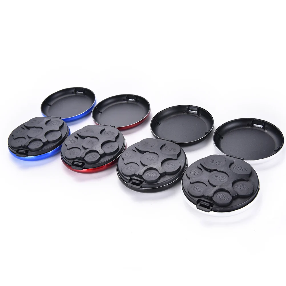 Euro Dollar Coin box Dispenser Coins Purse Wallet Holders Storage Box Aluminum Alloy+Plastic Organizer Money Boxes
Euro Dollar Coin box Dispenser Coins Purse Wallet Holders Storage Box Aluminum Alloy+Plastic Organizer Money Boxes