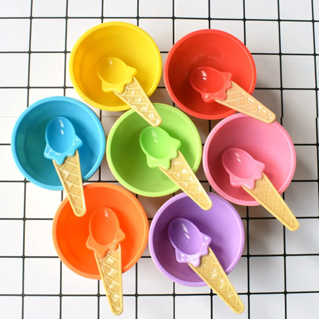 1Pc Reusable Ice Cream Bowl With a Spoon Wonderful Gift Children Kids Dessert Ice Cream Bowls Lovely Ice Cream Cup 7 Colors
1Pc Reusable Ice Cream Bowl With a Spoon Wonderful Gift Children Kids Dessert Ice Cream Bowls Lovely Ice Cream Cup 7 Colors