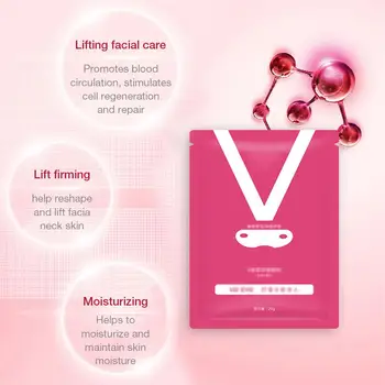 5PCS V Face Lifting Facial Mask Tools V-Shaped Slimming Thin Face Mask V Bandage Mask Skin Treatment Double Lift Peel-off Chin
5PCS V Face Lifting Facial Mask Tools V-Shaped Slimming Thin Face Mask V Bandage Mask Skin Treatment Double Lift Peel-off Chin
