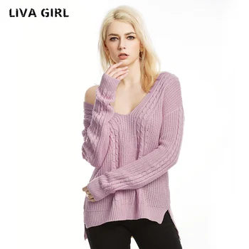 2018 new winter knitted sweater women 2018 Autumn white hollow out pullover sweater Sexy deep v neck long sleeve jumpers
2018 new winter knitted sweater women 2018 Autumn white hollow out pullover sweater Sexy deep v neck long sleeve jumpers