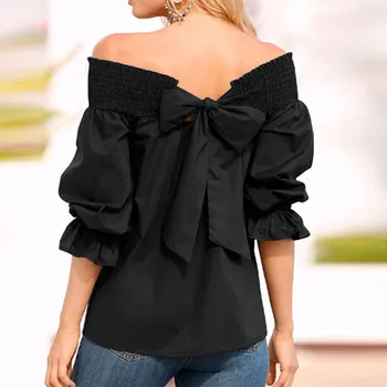 5XL Big Size 2019 New Summer Fashion Women Casual Cute Puff Sleeve Black T Shirt Sexy Off Shoulder Ladies Plus Size T Shirt Tops
5XL Big Size 2019 New Summer Fashion Women Casual Cute Puff Sleeve Black T Shirt Sexy Off Shoulder Ladies Plus Size T Shirt Tops