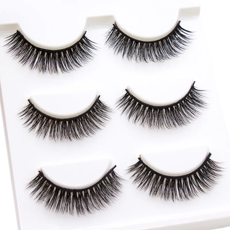 YALIAO 3 pairs natural false eyelashes fake lashes long makeup 3d lashes extension eyelash eyelashes for beauty
YALIAO 3 pairs natural false eyelashes fake lashes long makeup 3d lashes extension eyelash eyelashes for beauty