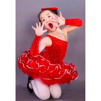 Vestidos Kids Dresses For Girls child Leotard Evening Dress Princess Child Costume Female Latin Dance Clothes 8008
Vestidos Kids Dresses For Girls child Leotard Evening Dress Princess Child Costume Female Latin Dance Clothes 8008